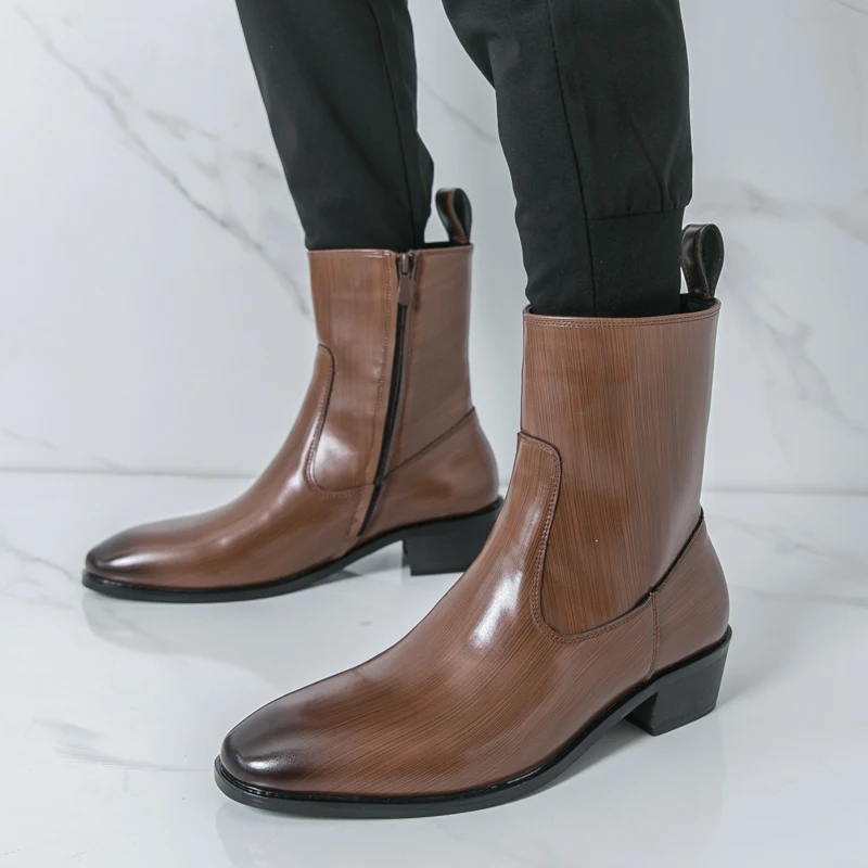 Classic Comfy Ankle Boots Bota - Men'S Shoes Hey Dude 评论和价格