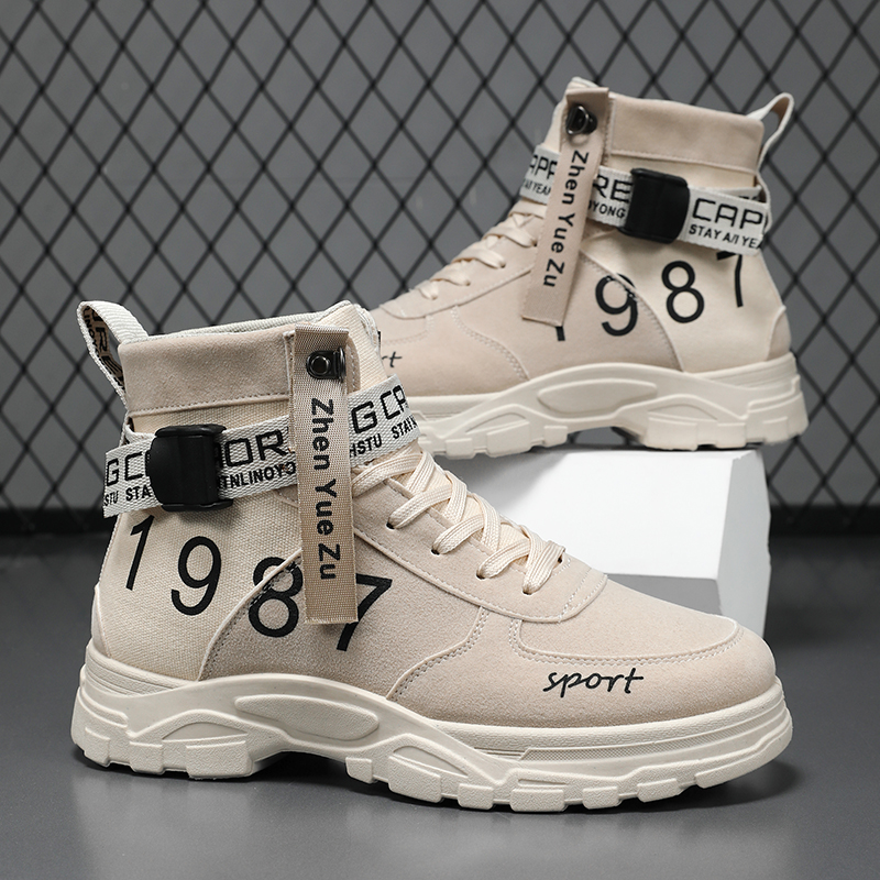 Men's Solid Color High-Top Fas - Men'S Shoes Hoka Sale 评论和价格