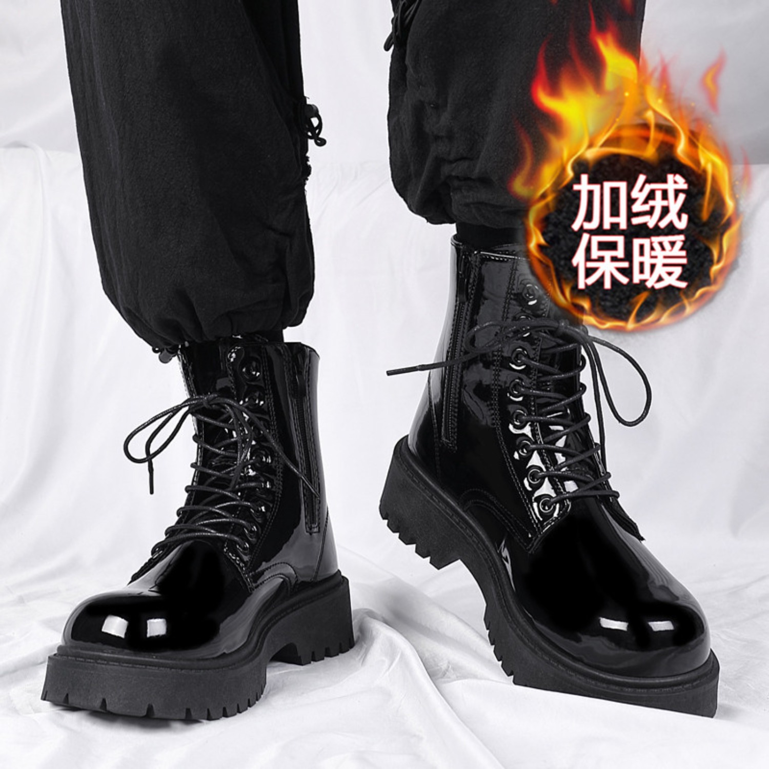 Men's warm plush high-top boot - Men'S Shoes Hoka Sale 评论和价格