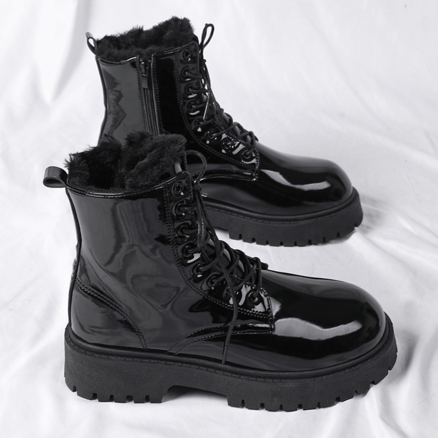 Men's warm plush high-top boot - Men'S Shoes Hoka Sale 评论和价格