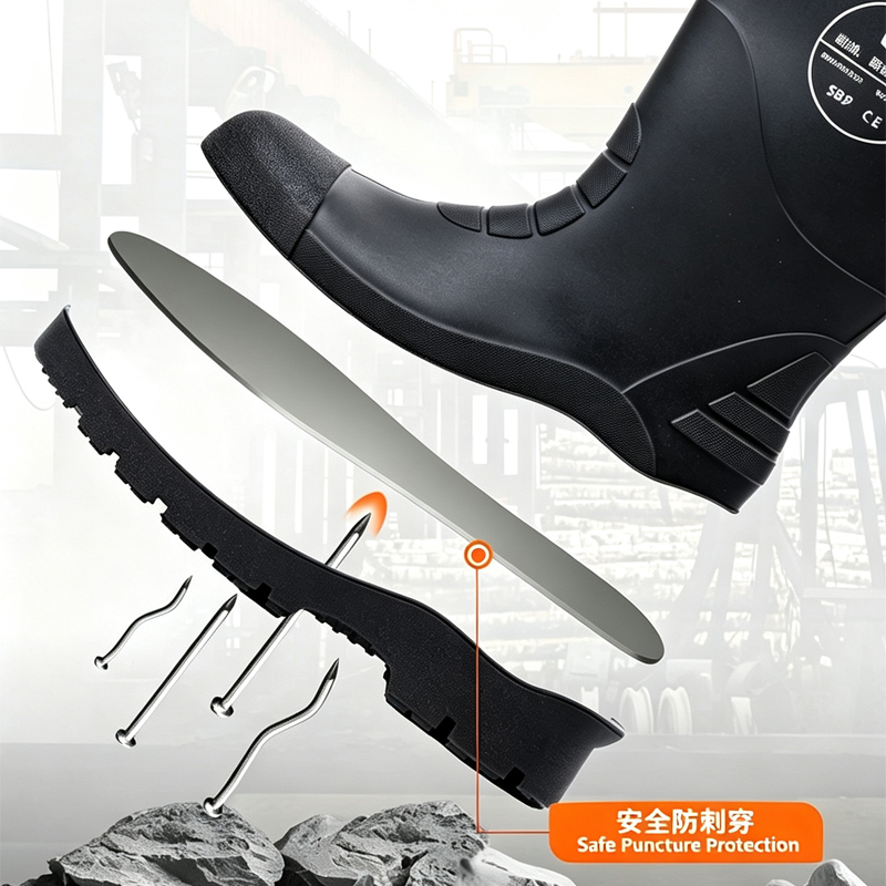 Waterproof Men Mining Boots Wo - Men'S Shoes Water Resistant 评论和价格