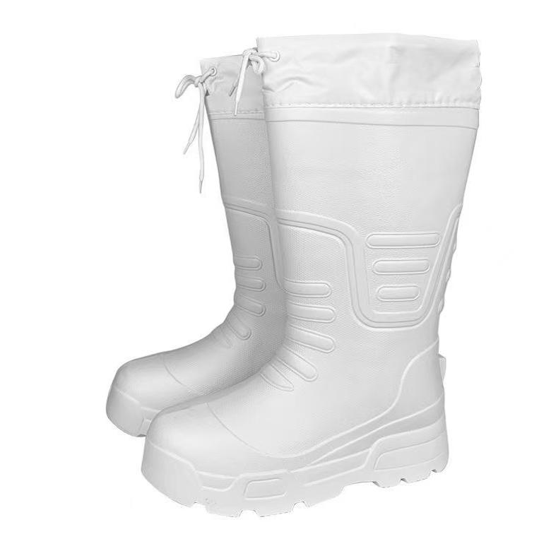 Thickened Cotton EVA Foam Rain - Men'S Shoes Water Resistant 评论和价格