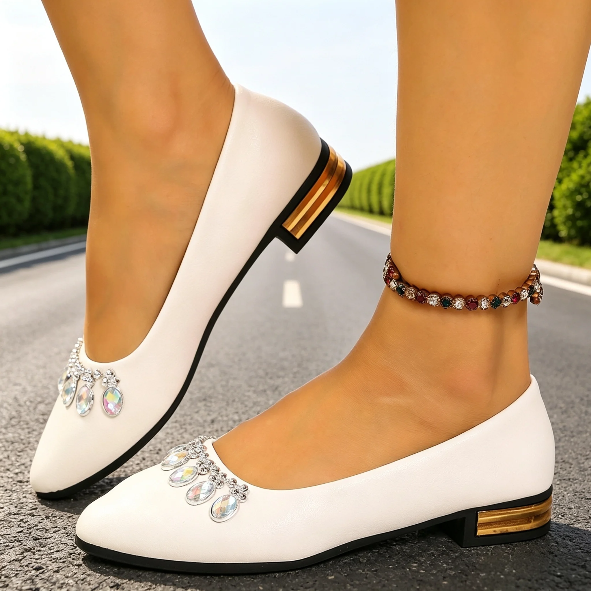 Women Flats Pointed Toe Ballet - Men'S Shoes Hoka Sale 评论和价格