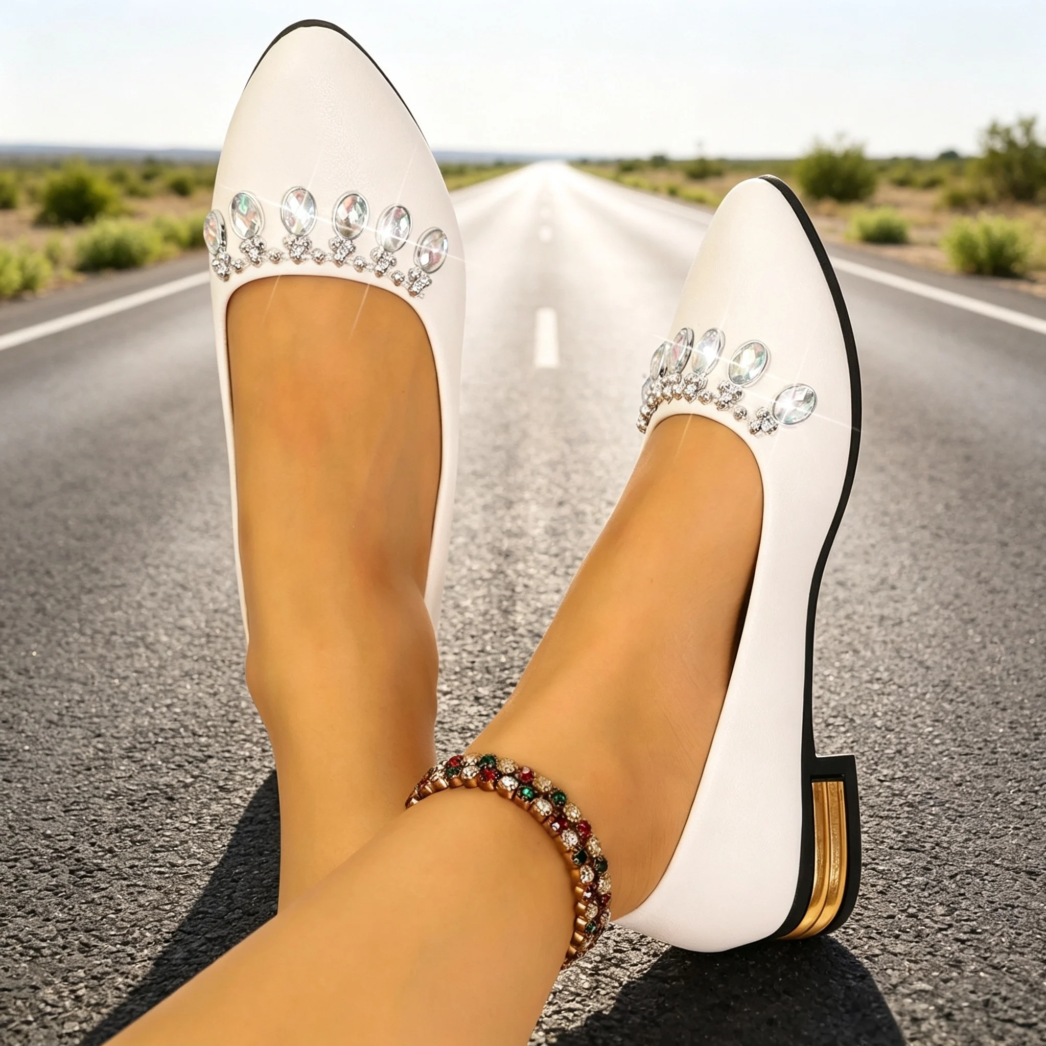 Women Flats Pointed Toe Ballet - Men'S Shoes Hoka Sale 评论和价格