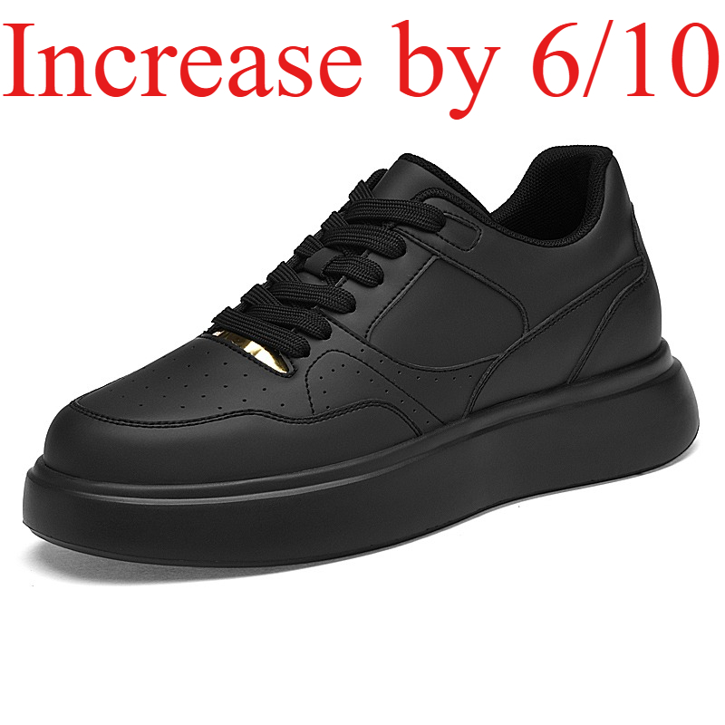 Men Solid Faux Leather Skate S - Men'S Shoes Increase Height 评论和价格
