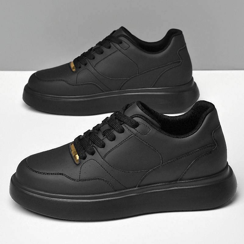 Men Solid Faux Leather Skate S - Men'S Shoes Increase Height 评论和价格