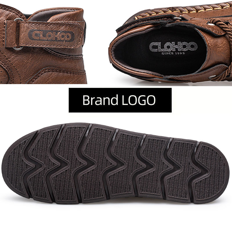 CLOHOO Hand-Sewn Men's Shoes C - Men'S Shoes Hey Dude 评论和价格